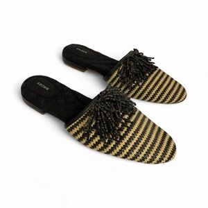 Birdies Songbird Raffia Mule Shoe